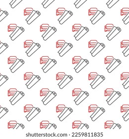 Vehicle Wrapping vector Car Detailing concept geometric seamless pattern