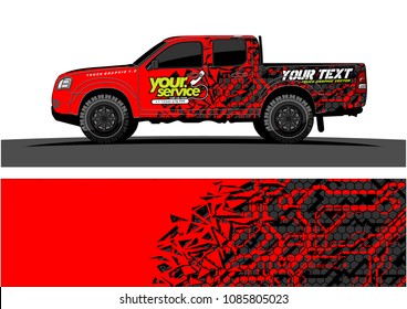 vehicle wraps design. abstract explosion with grunge background vector