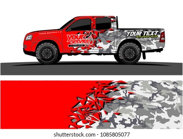 vehicle wraps design. abstract explosion with grunge background vector