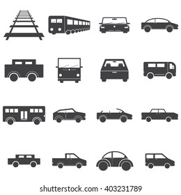 Vehicles ,car,railway, Train ,rail Icon