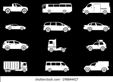 Vehicles Icon Set