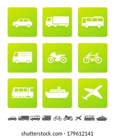 Vehicles Icons 