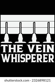 
The Vein Whisperer Art eps cut file for cutting machine