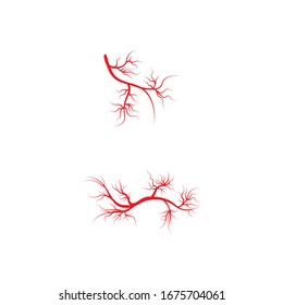Veins Logo Template vector symbol nature