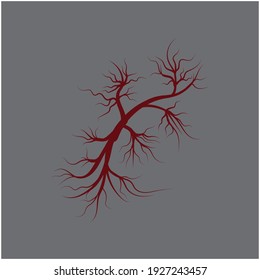 Veins Logo Template Vector Symbol Medical Design