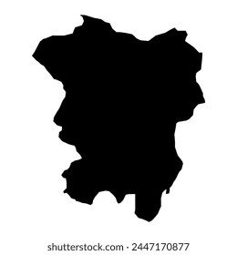 Vejen Municipality map, administrative division of Denmark. Vector illustration.