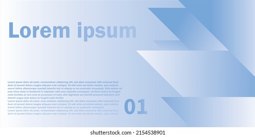 Vektor abstrak desain banner web Template