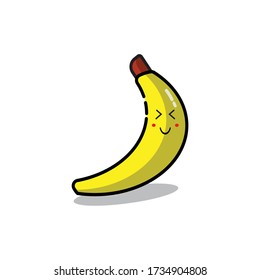 vektor desain, food fresh banana fruits