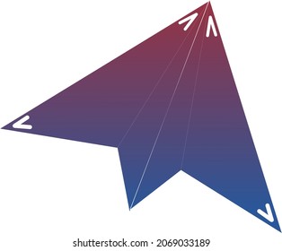 Vektor-Design-Logo-Luftbildpapier