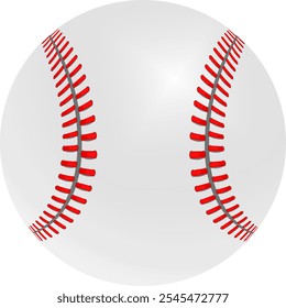 Vektor Illustration of baseball. Baseball ball. single icon