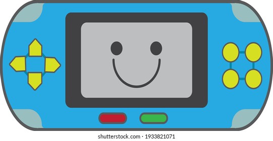 vektor illustration of game retro