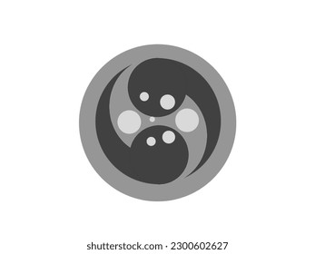 Vektor ilustrasi Laundry Logo Template Design, Emblem, Concept Design, Creative Symbol, Icon