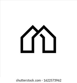 vektor of logo home simple