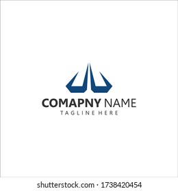 Vektor des Logos W oder WL