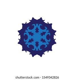 vektor Oriental mandala. Vector mandala background. Template for any surface. Design element.