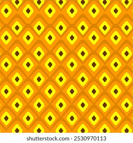 Vektor Precise pineapple skin background 