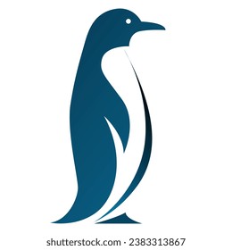 Vektor Stok Penguin LOGO Vektorgrafik