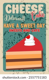 Vektor Stok Vintage Food Restaurants Posters