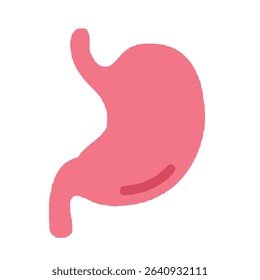 Vektor Stomach human organs element 