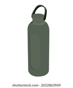 vektor garrafa de água, reutilizável eco-friendly tumbler para ginásio esporte, viagem.