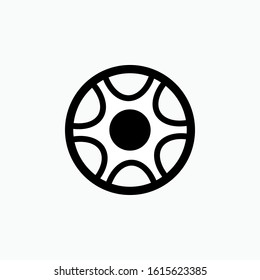Velg Icon - Vehicles Elements Illustrations, Vector Sign & Trendy Symbol.
