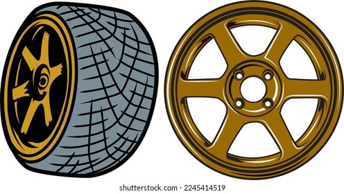 velg icon - wheel icon Vehicle Element Illustration, Vector Sign