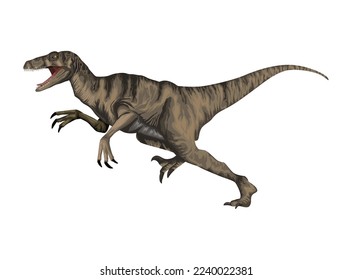 velociraptor dinosaur prehistoric animal icon