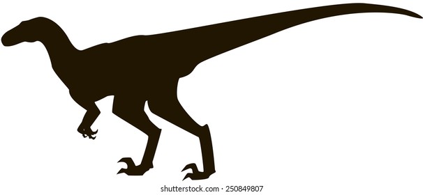 Velociraptor Silhouette