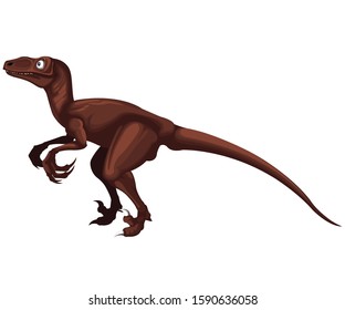Velociraptor Smaller than other dromaeosaurids like Deinonychus and Achillobator, Velociraptor nevertheless shared many of the same anatomical features. It was a bipedal, feathered carnivore with a lo