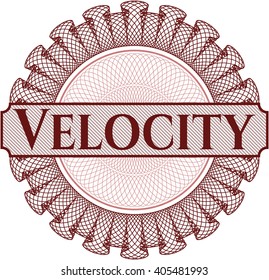 Velocity abstract rosette