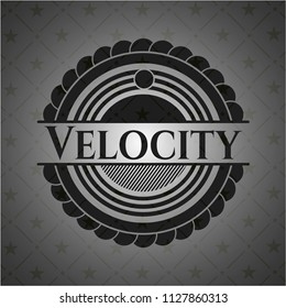 Velocity black emblem