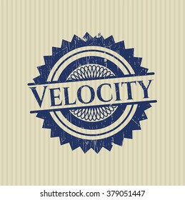 Velocity grunge stamp