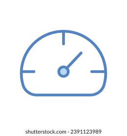 Velocity icon isolate white background vector stock illustration