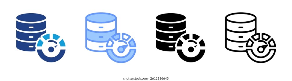 Velocity icon set multiple style collection