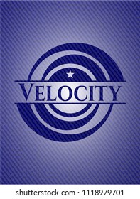 Velocity jean background