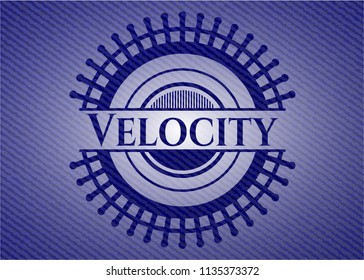 Velocity jean background