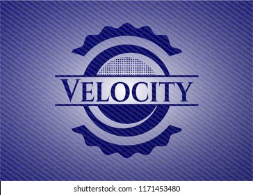 Velocity jean background