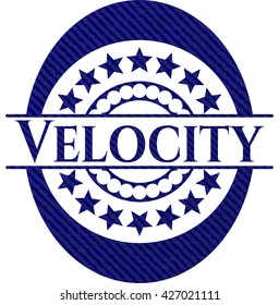 Velocity jean background