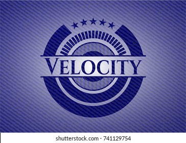 Velocity jean background