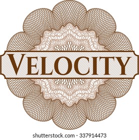 Velocity money style rosette