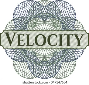 Velocity money style rosette