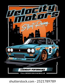 Velocity Motors Street Racing Design do carro