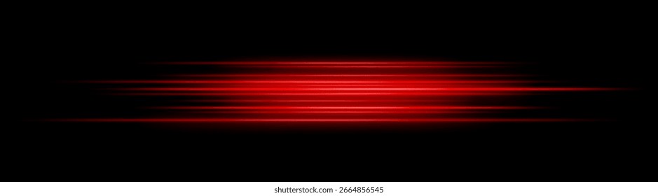 Velocidad. Múltiples rayas rápidas en capas en un centro compacto. La composición densa simula un movimiento rápido y un efecto de explosión con un fuerte resplandor.