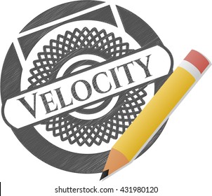 Velocity pencil effect