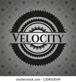 Velocity realistic black emblem