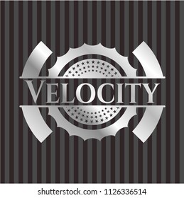 Velocity silvery badge