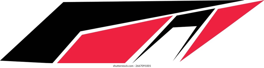 Velocity Stripe Dynamic Racing Calcomanías y etiquetas engomadas de la bandera para el estilo de alta velocidad