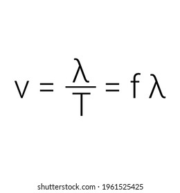 velocity of a wave formula