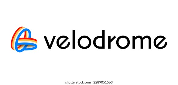 Velodrome Finance VELO crypto currency logo isolated on white background vector illustration