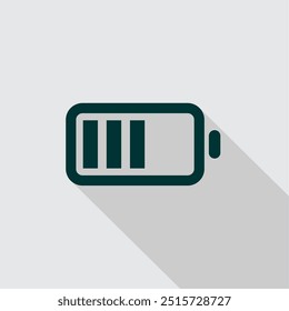 Veltor simple battery status icon